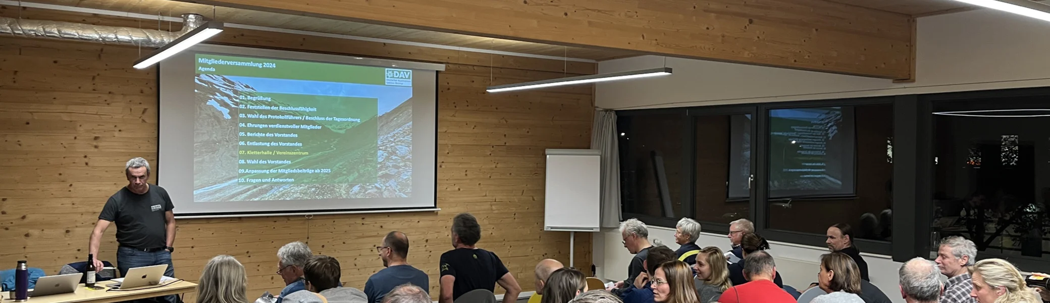 Mitgliederversammlung | © DAV Weimar