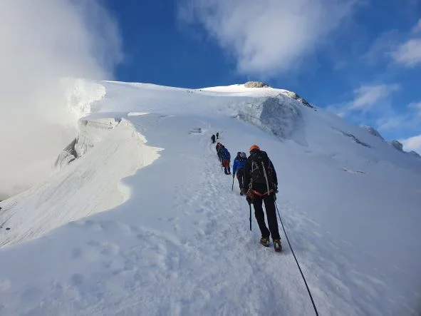 Hochtour auf den Gran Zebru | © DAV Weimar