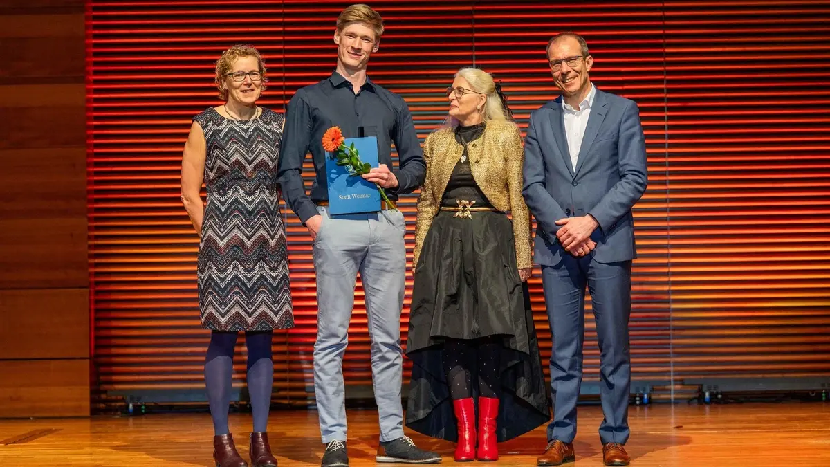 Auszeichnung Christoph Stahr  | © Maik Schuck