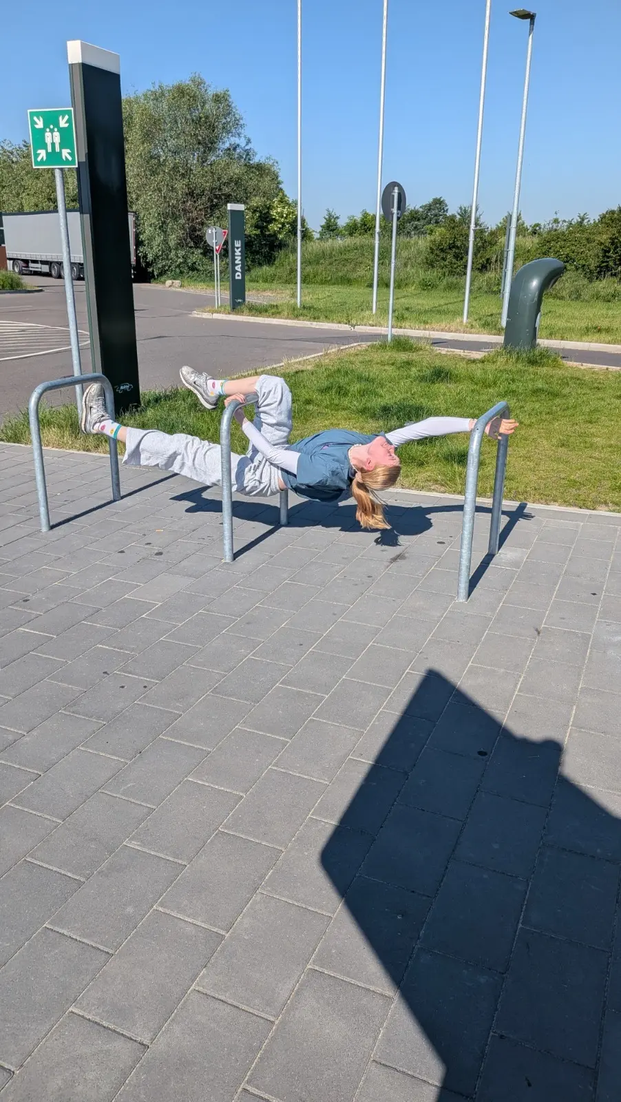 Bouldern auf Raststätte | © Christoph Stahr
