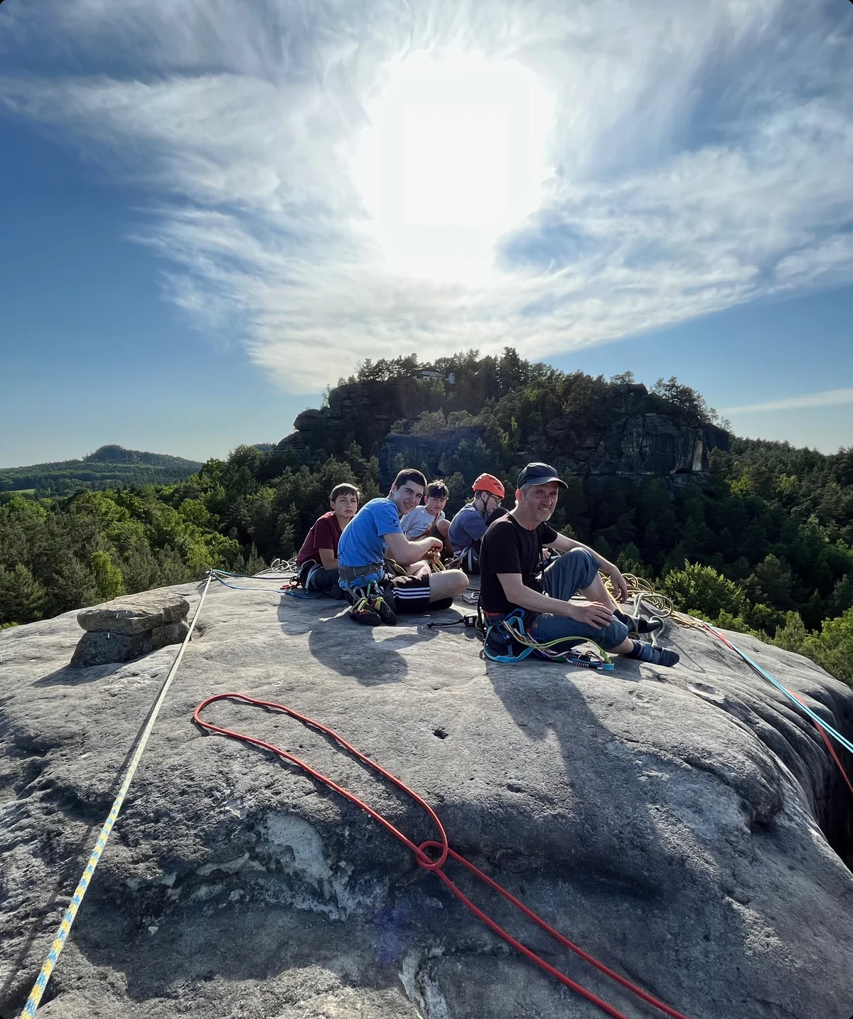 Auf dem Gipfel der Nonne | © Andre Huss