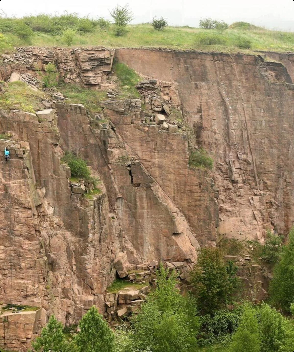 Klettern in Löbejün | © deutschlandfunk.de