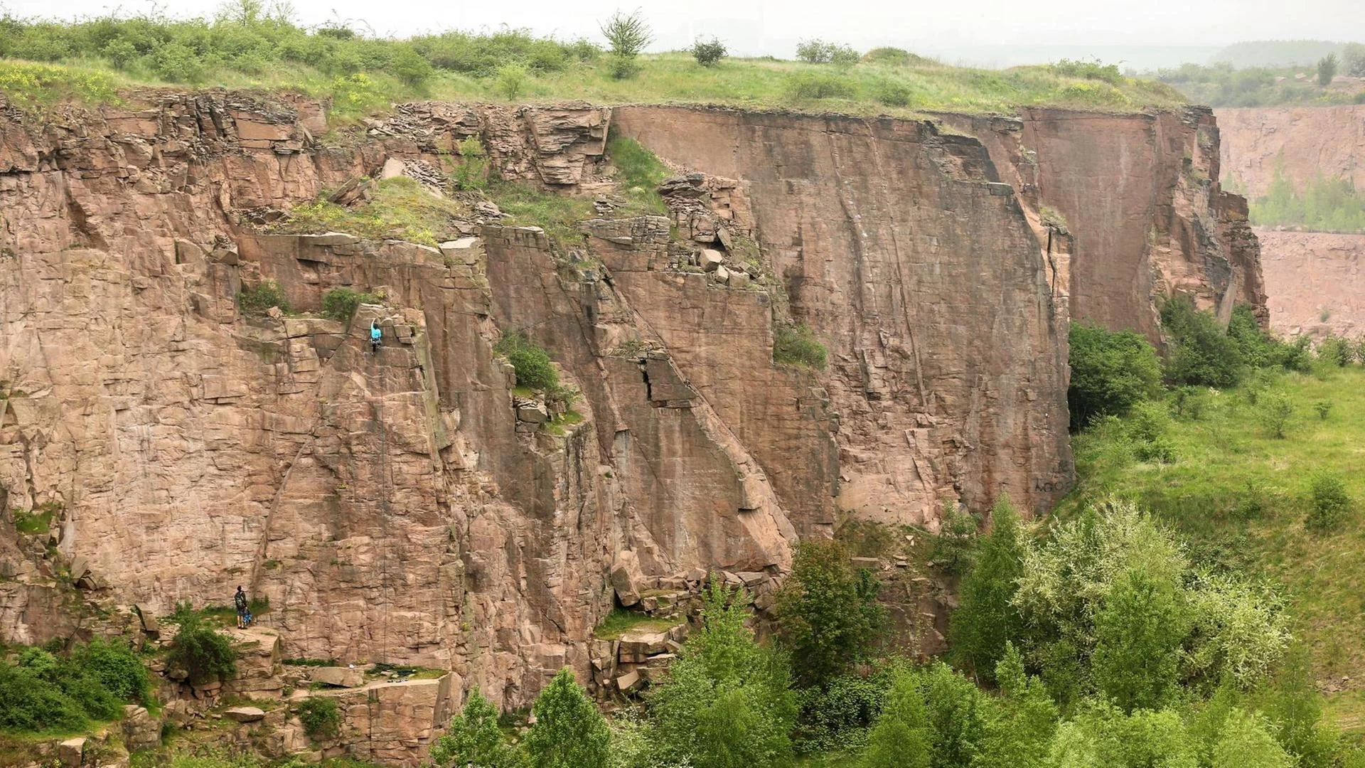 Klettern in Löbejün | © deutschlandfunk.de